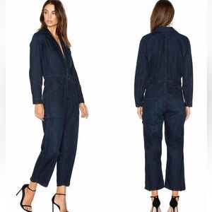 C of H Citizens of Humanity Hailey Jean Denim Utility Jumpsuit Sz XS Relaxed